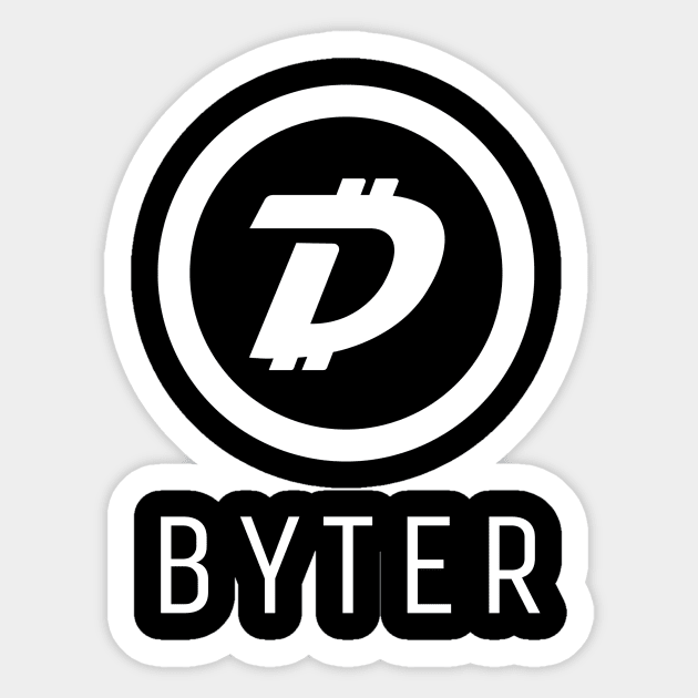 byter digibyte Sticker by VionStellar